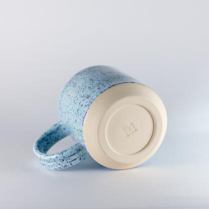 Northwoods Mug, Speckled Blue