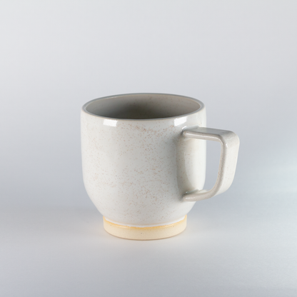 Bridger Mug, White with Speckles