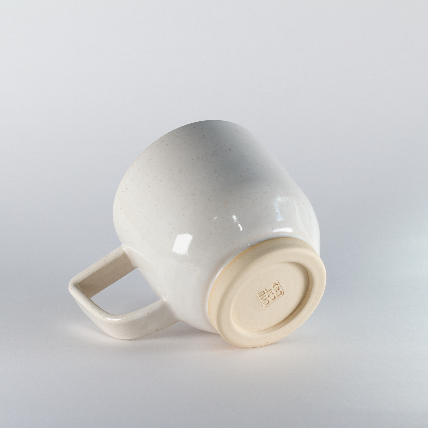 Bridger Mug, White with Speckles