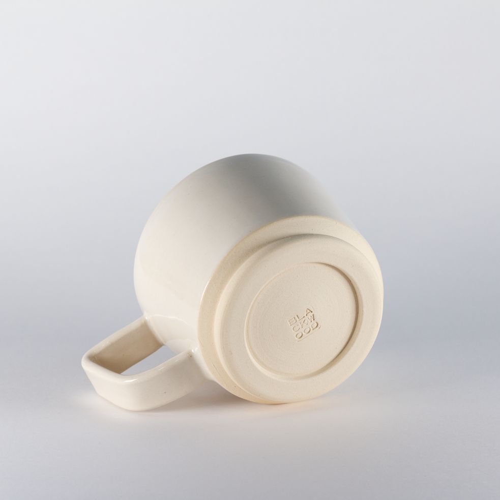 Plains Mug, Creamy White