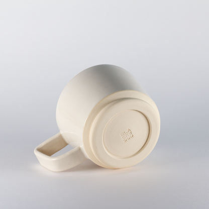 Plains Mug, Creamy White