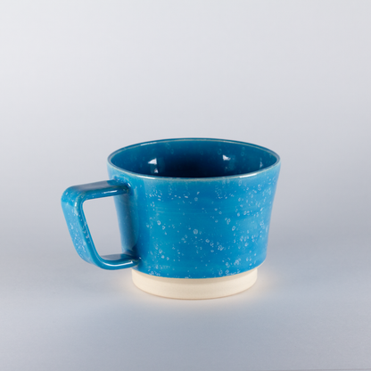 Plains Mug, Blue with White Specs