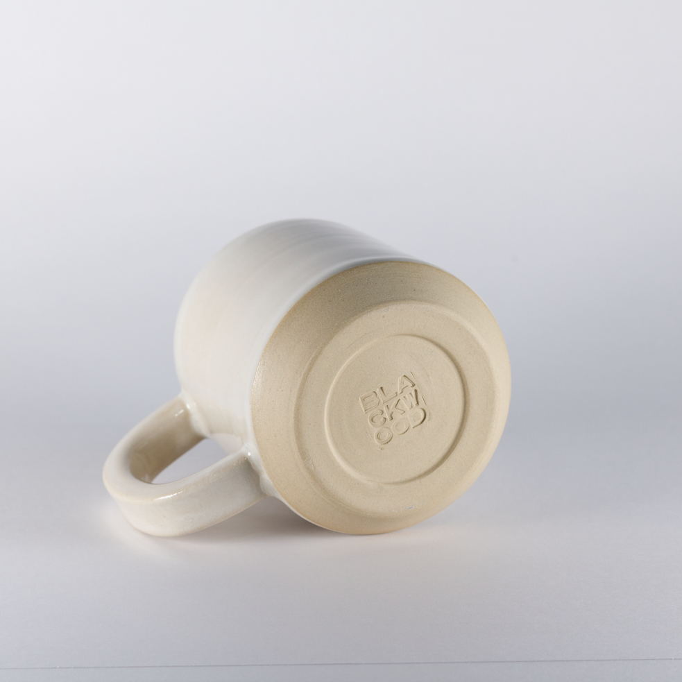 Standard Mug | Thicker Handle, Creamy White