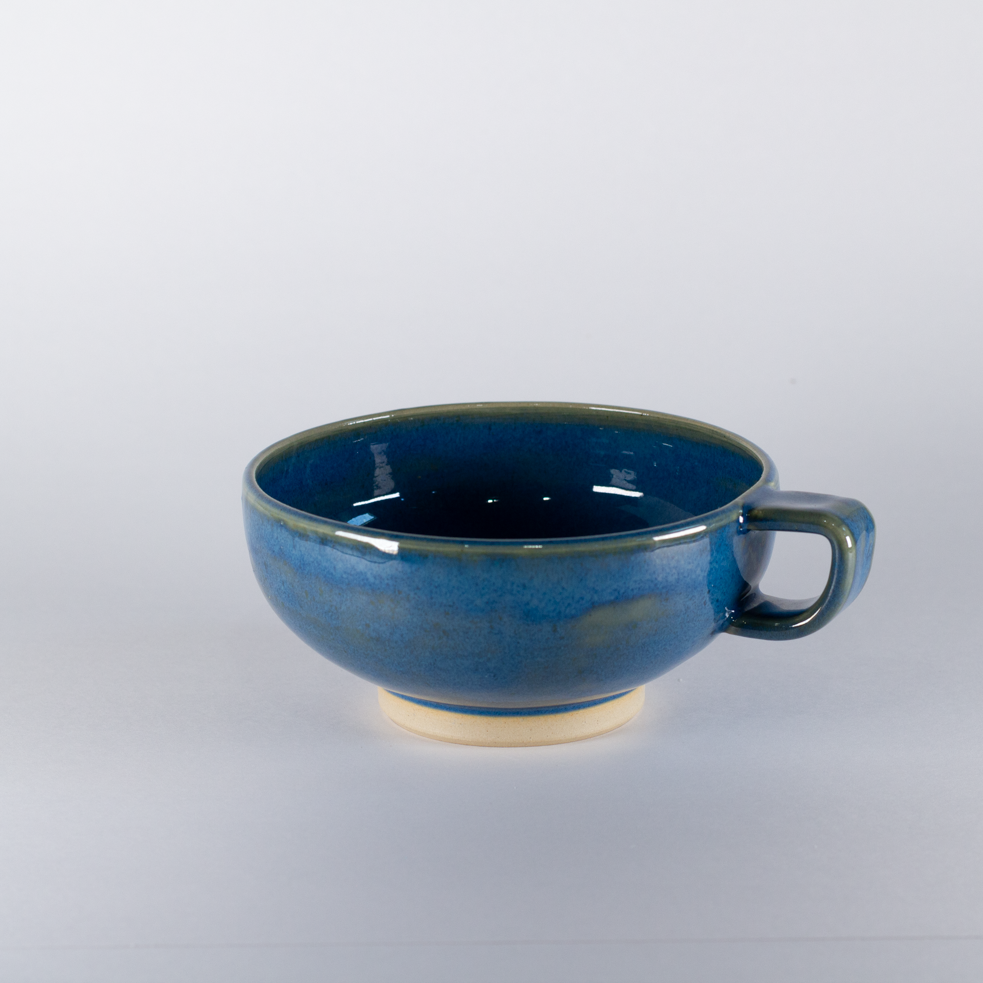 Cappuccino Cup, Glacier Blue