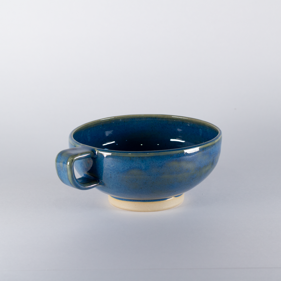 Cappuccino Cup, Glacier Blue