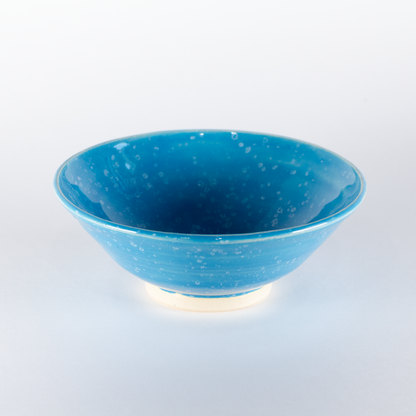 Small Bowl, Blue with White Speckles