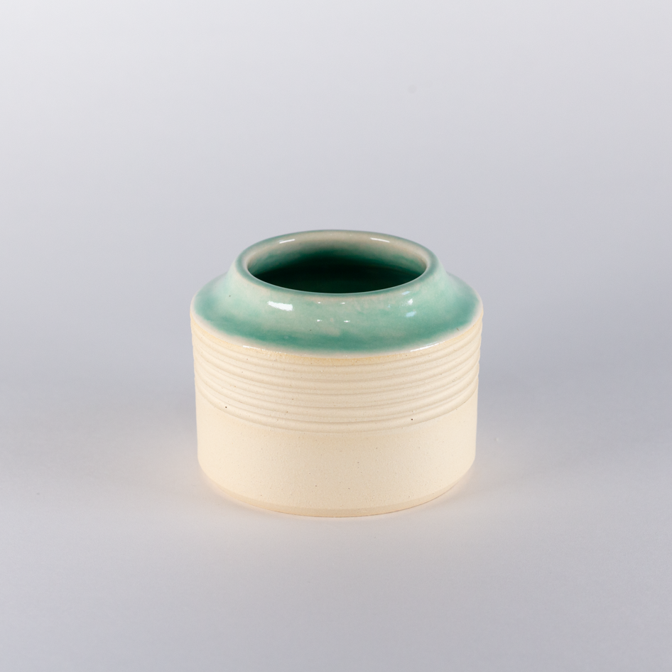Matchstick Holder, Creamy Mint