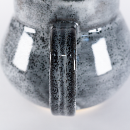 Dual Handled Vase, Charcoal