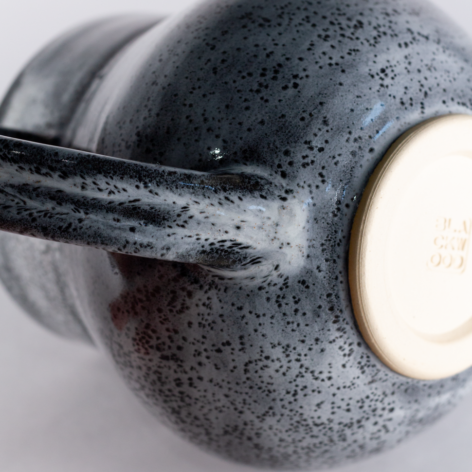 Dual Handled Vase, Charcoal