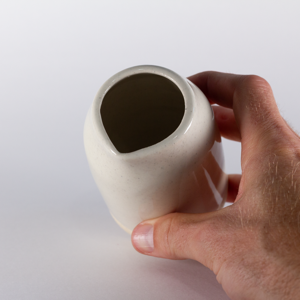 Creamer, Speckled White