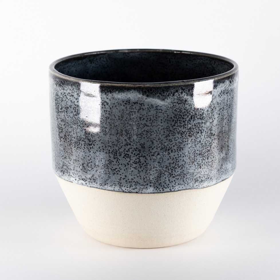 Large Planter, Charcoal