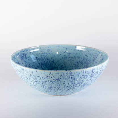 Single One-off Bowl, Speckled Blue