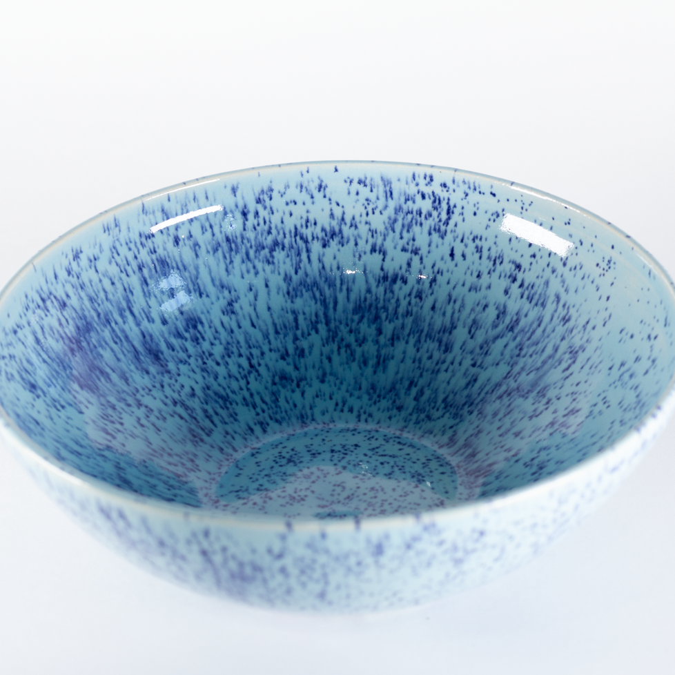 Single One-off Bowl, Speckled Blue