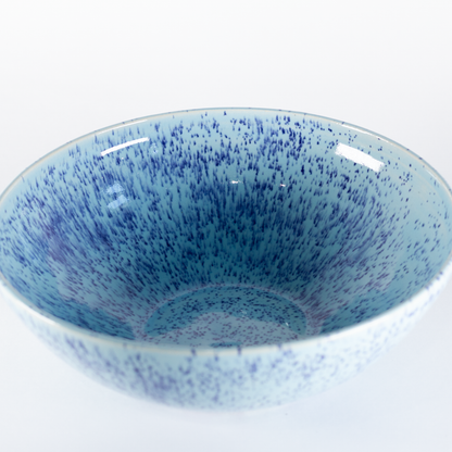 Single One-off Bowl, Speckled Blue