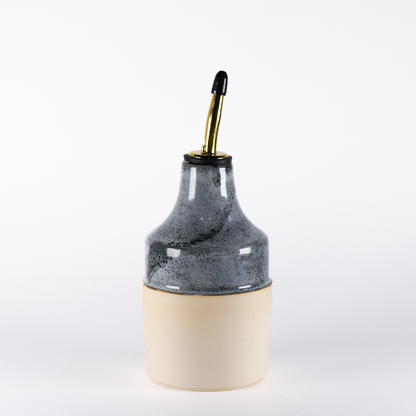 Small Oil Bottle, Charcoal