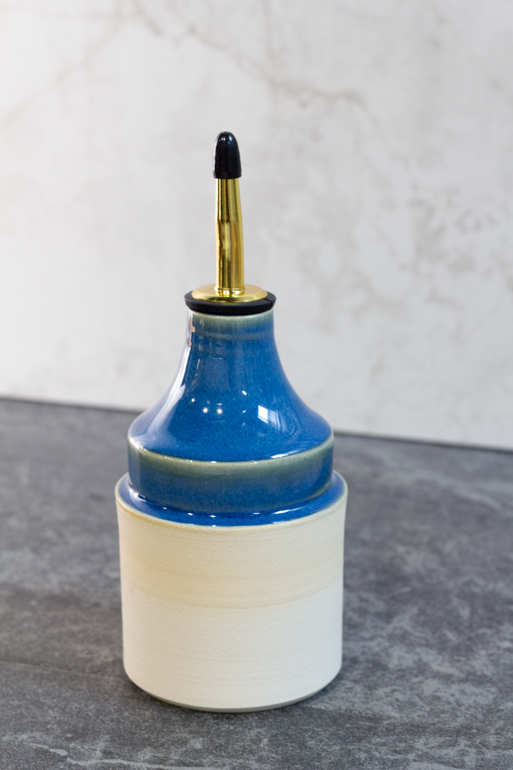 Small Oil Bottle, Glacier Blue