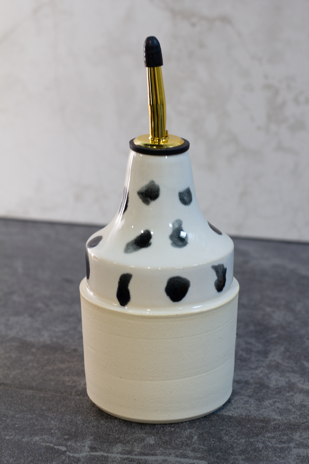 Small Oil Bottle, Dalmatian