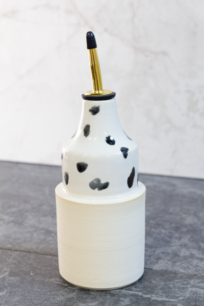 Large Oil Bottle, Dalmatian