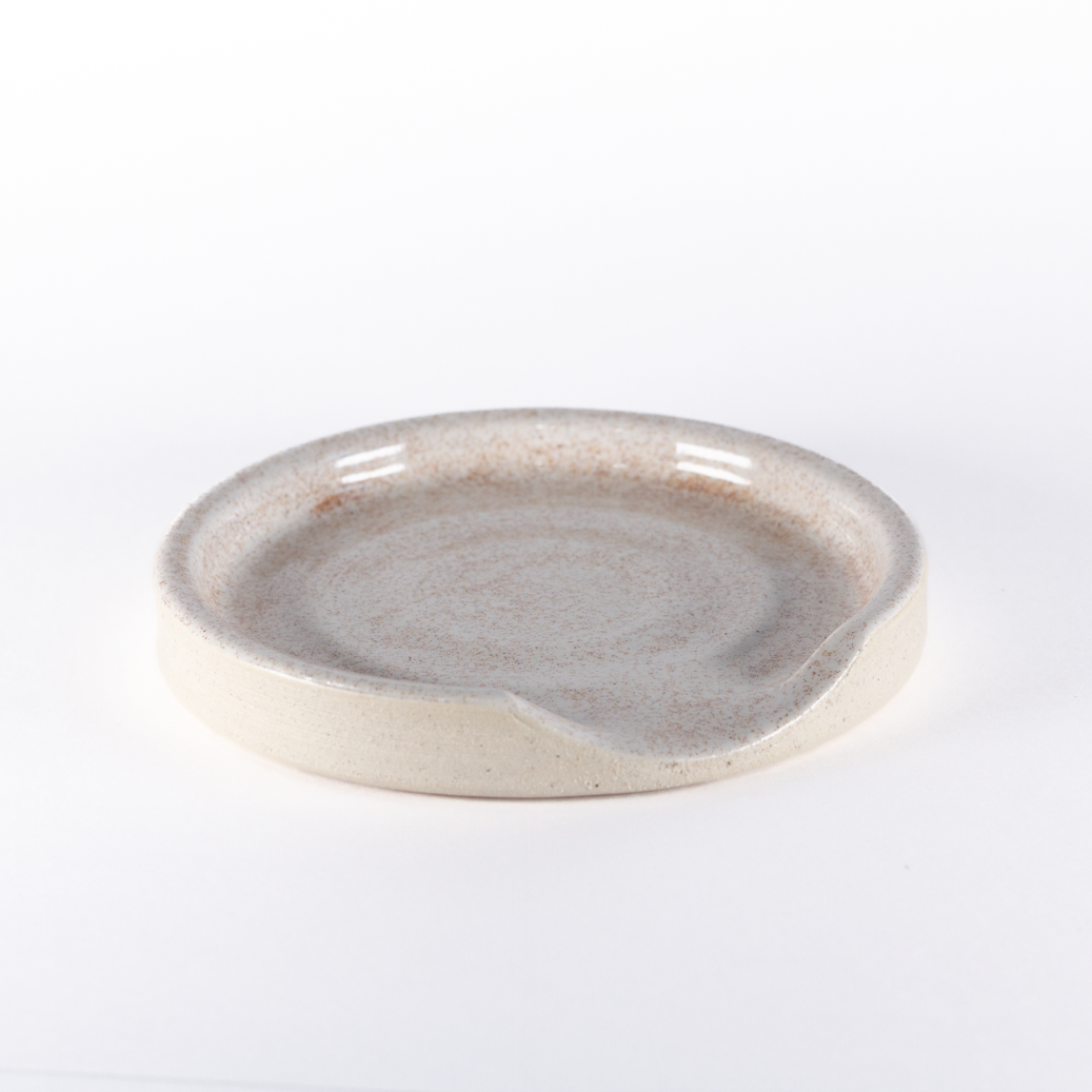 Spoon Rest, Off White with Speckles