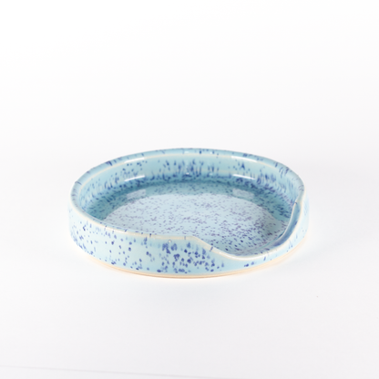 Spoon Rest, Speckled Blue