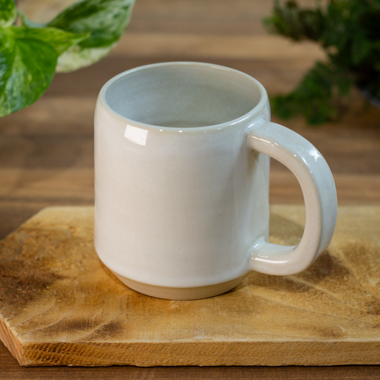 Standard Mug | Thicker Handle, Creamy White