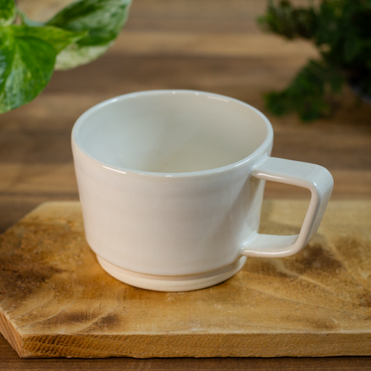 Plains Mug, Creamy White