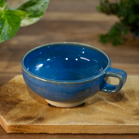 Cappuccino Cup, Glacier Blue