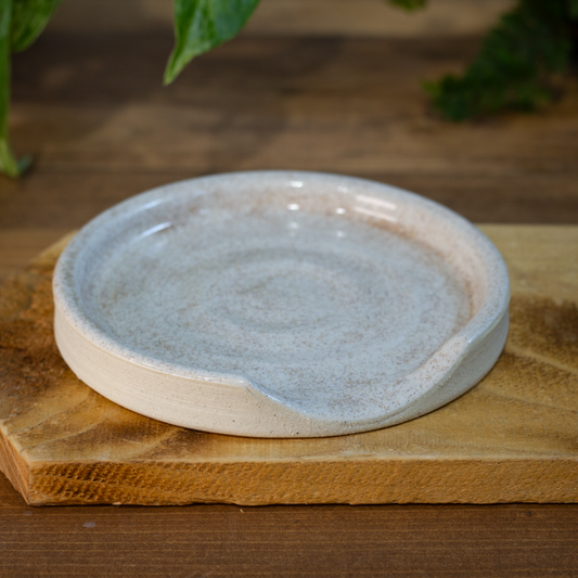 Spoon Rest, Off White with Speckles